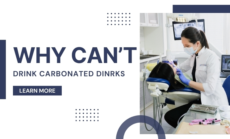 why can't you drink carbonated drinks after tooth extraction