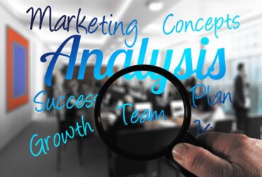 Business People, Silhouettes, Magnifying Glass analysis ai product development
