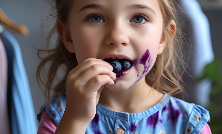 How to Remove Blueberry Stains From Clothing