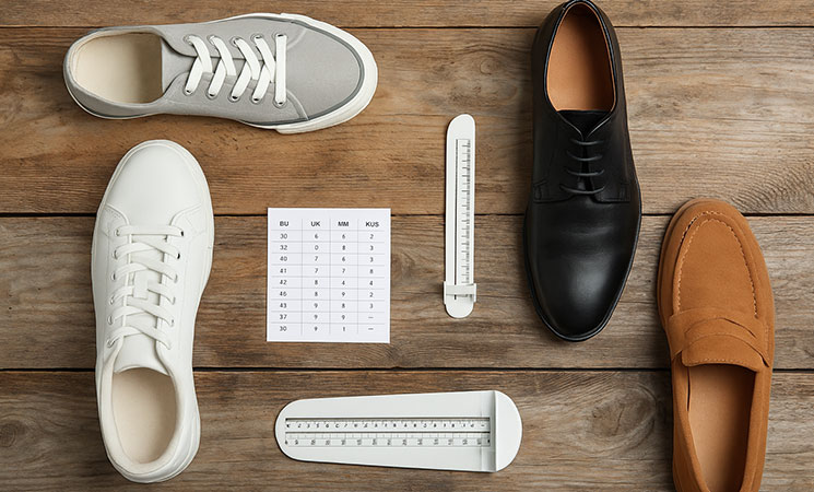 what is size 40 in uk shoes