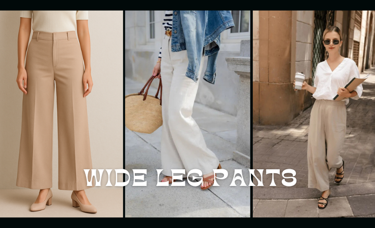 What Shoes to Wear with Wide Leg Pants