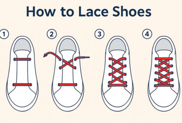 how to lace shoes